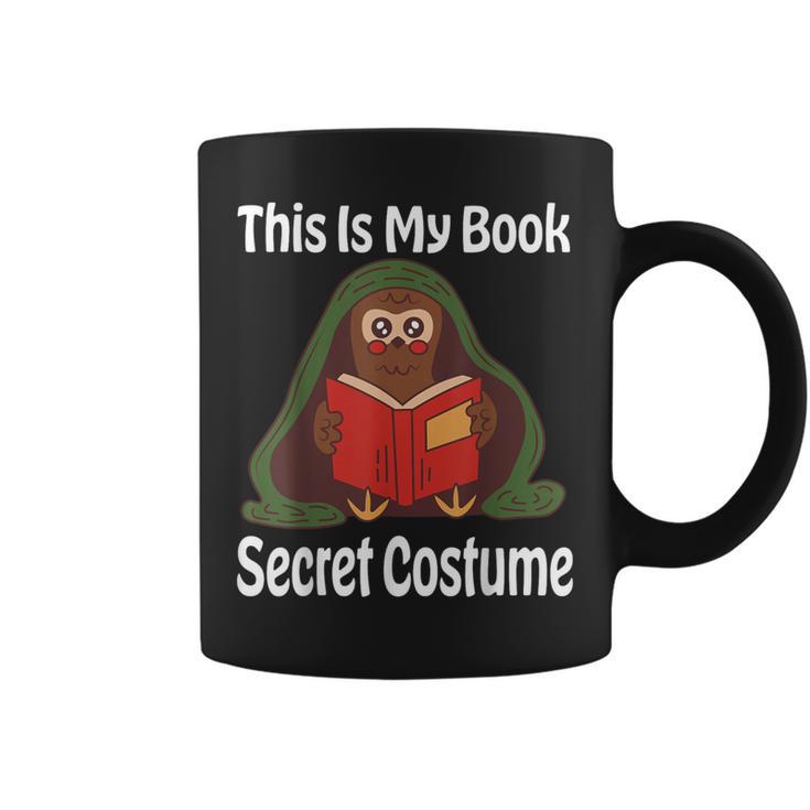 This Is My Book Secret Costume Pigeon Bird Kids Reading Graphic Print Coffee Mug
