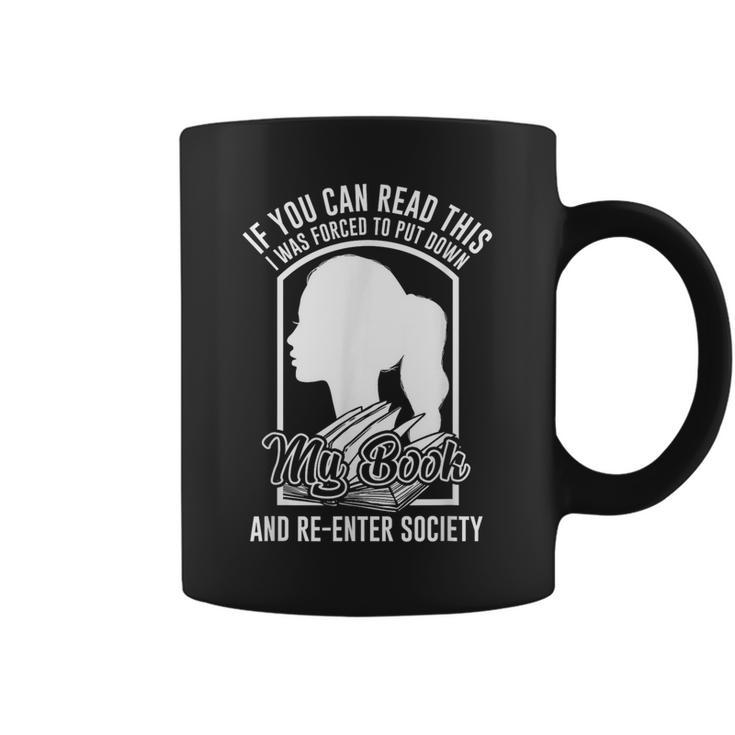 Book Society Library Literature Reading Books Lover Bookworm Graphic Print Coffee Mug