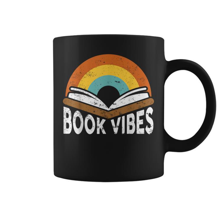 Book Vibes Bookworm Writer Graphic Print Coffee Mug