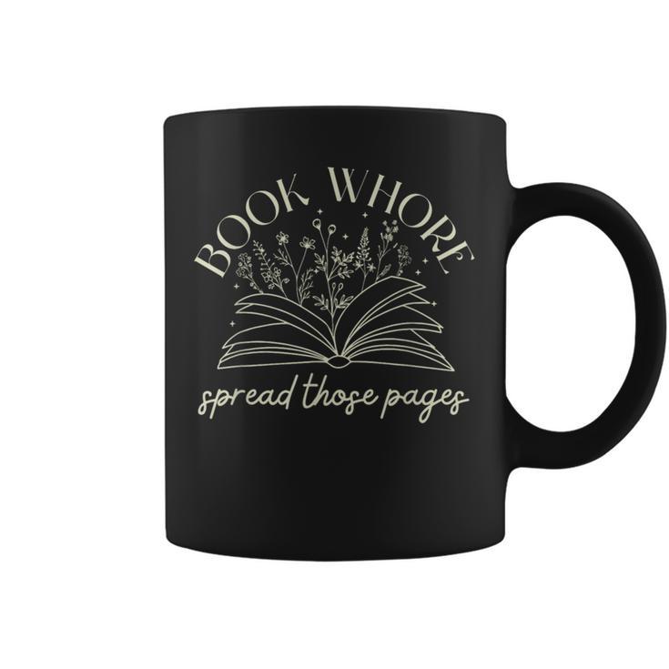 Book Whore Spread Those Pages Like a Good Girl Stfuattdlagg Graphic Print Coffee Mug