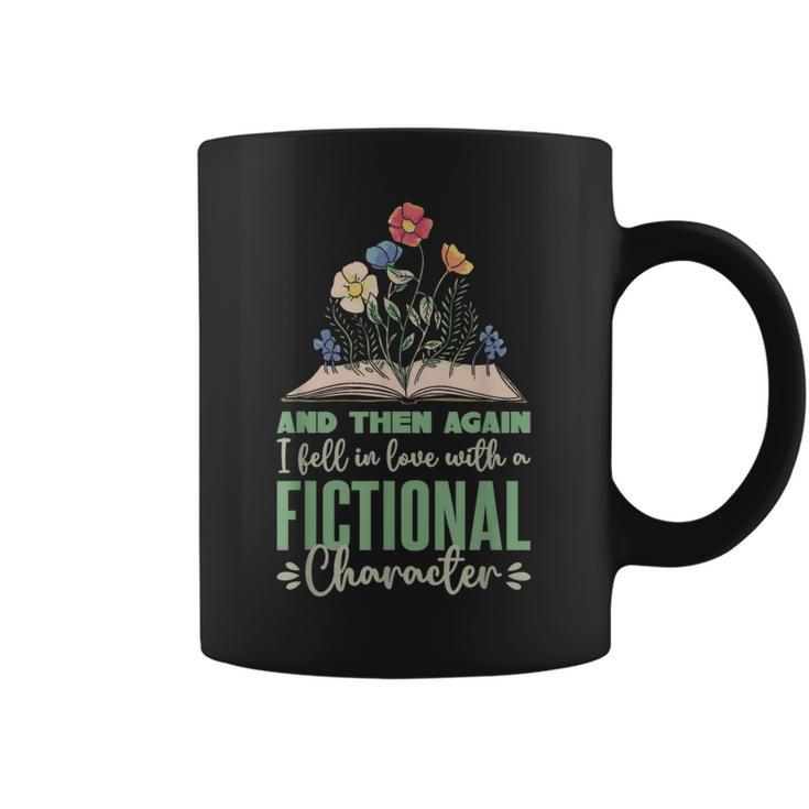 Bookish Fictional Character Book Lover Graphic Print Coffee Mug