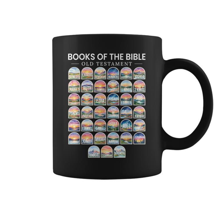 Books Of The Bible Old Testament Christian Bible Reader Graphic Print Coffee Mug