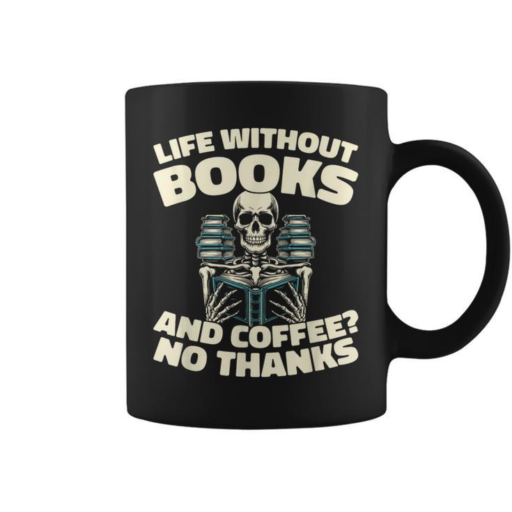 Books Bibliophile Librarian Library Literature Bookworm Graphic Print Coffee Mug