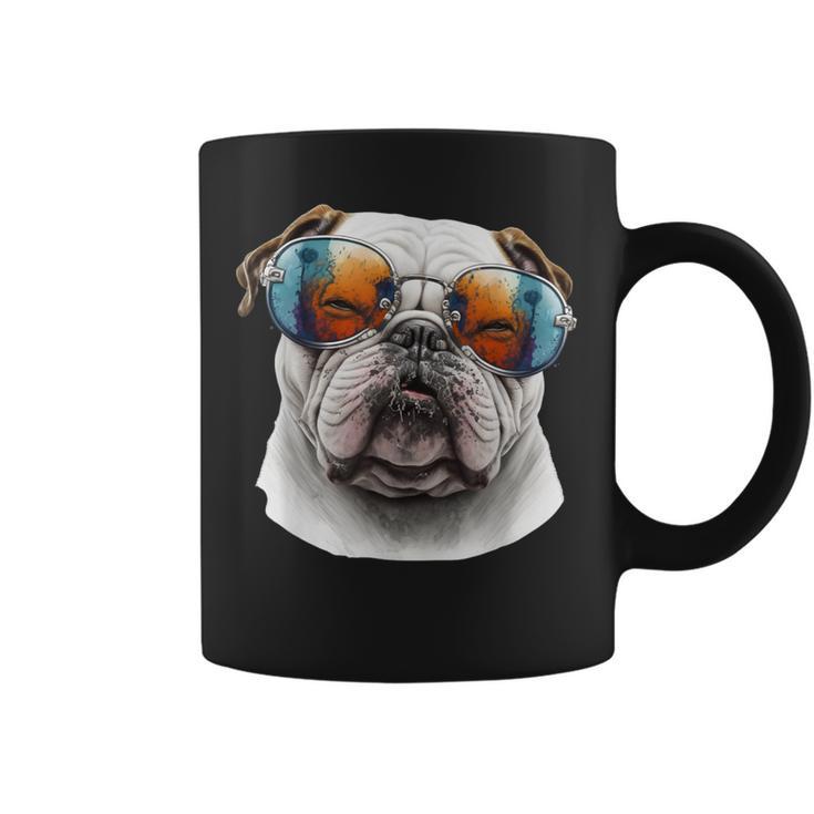 Bulldog Inglese Amante Dei Cani Mamma E Papà Tazze