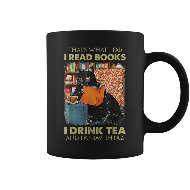Bunny That's What I Do I Read Books And I Know Things Graphic Print Coffee Mug
