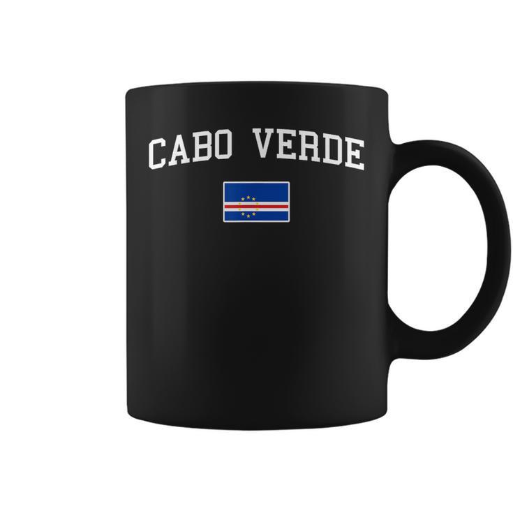 Caboerde Bandera Hombres Es Niños Caboerde Taza de café