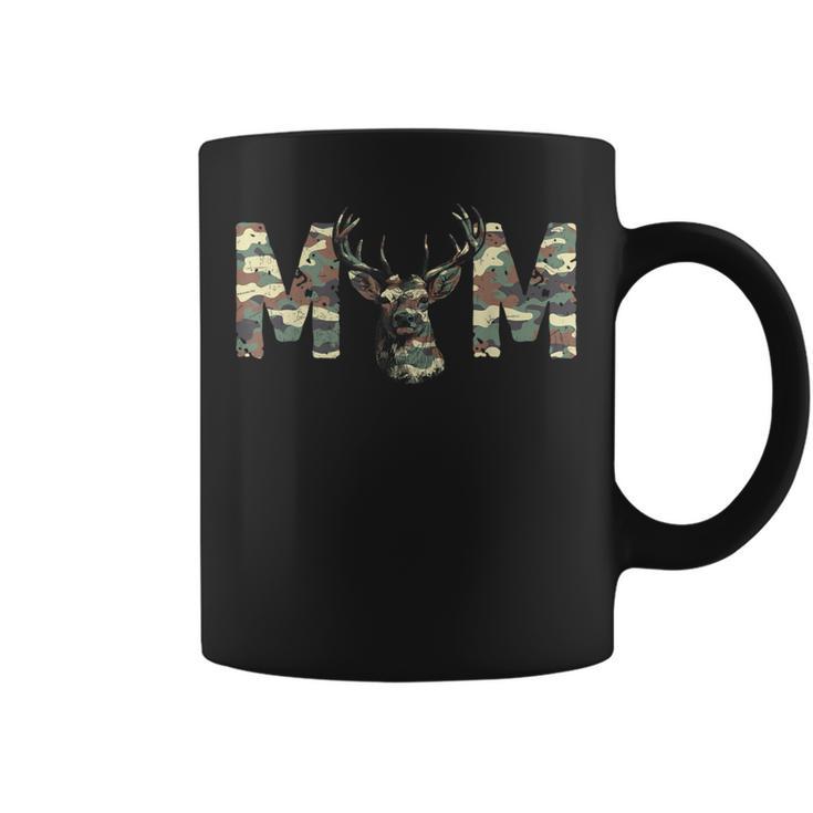 Camo Mom Hunting Camouflage Deer Father's Day Family Coffee Mug