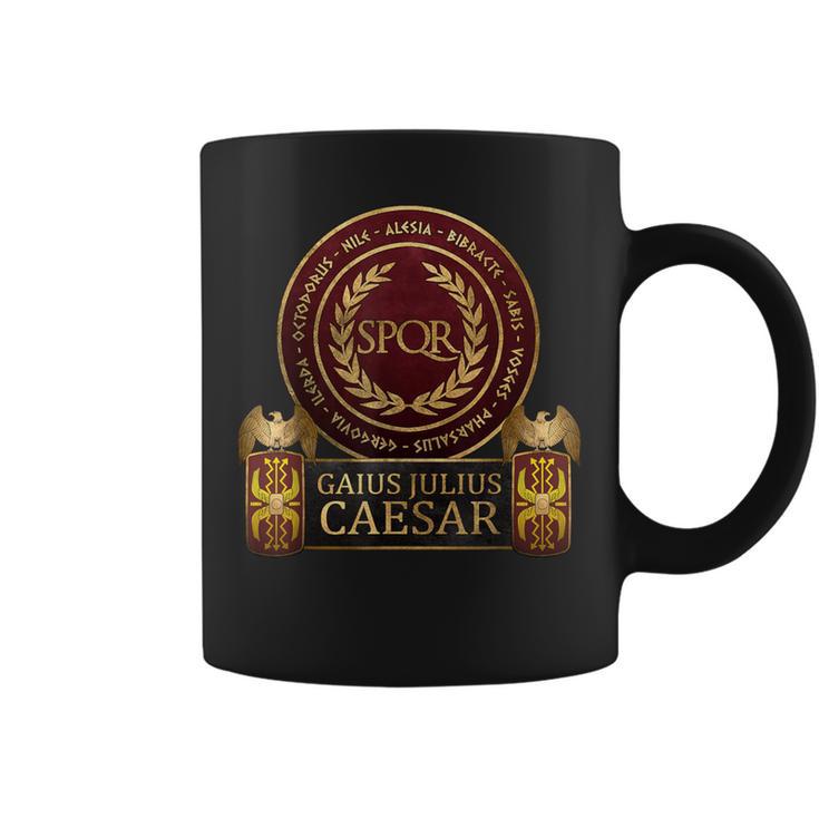 Cayo Julio César Batallas De La Antigua Roma Taza de café