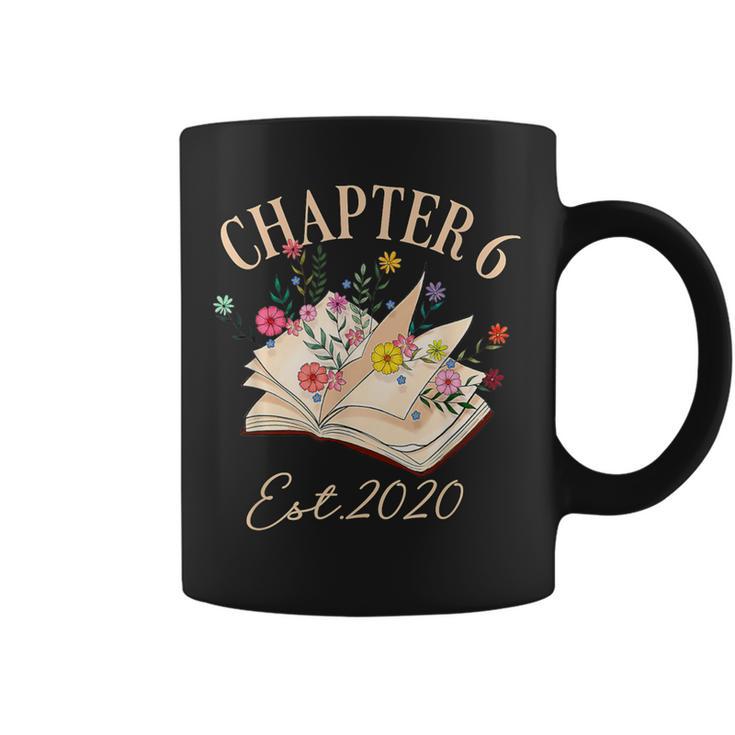 Chapter 6 Years Old For Book Lover 6th Birthday Bookworm Graphic Print Coffee Mug