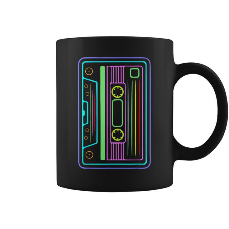 Cinta De Cassette – 80S 90S Music – Retrointage Disco Party Taza de café
