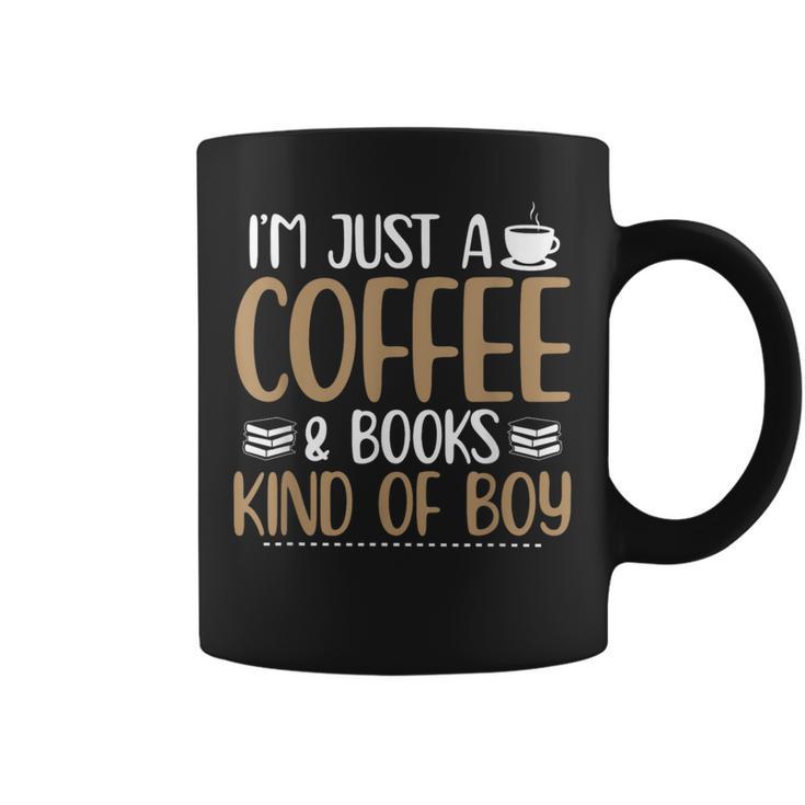 Coffee Lover Saying Book Reading Club Librarian Graphic Print Coffee Mug