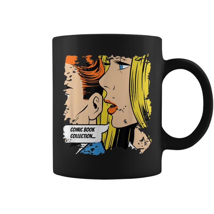 Comic Book Collection Comic Book Collector Graphic Print Coffee Mug