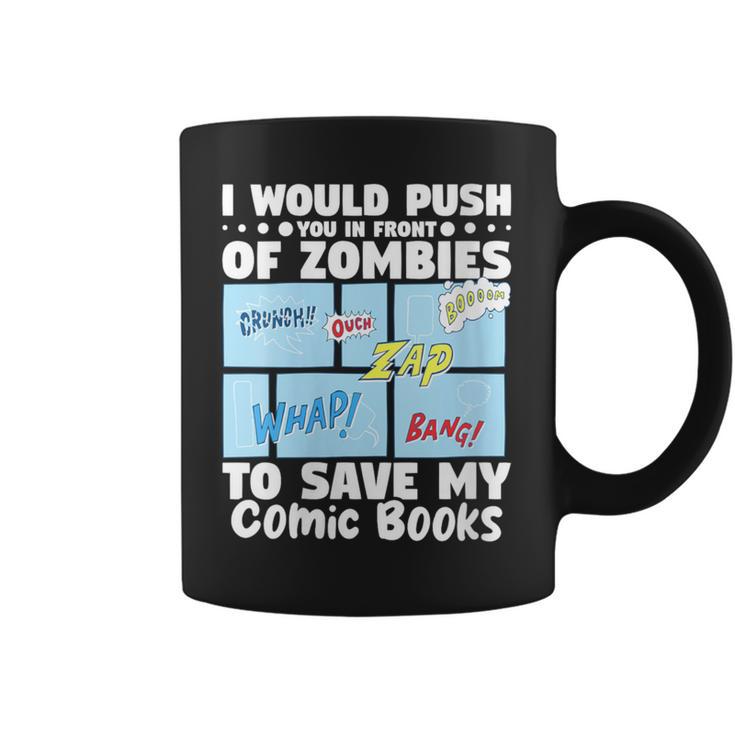 Comics Collecting Book Collector Guide Comics Lover Graphic Print Coffee Mug