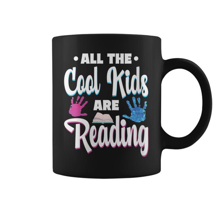 All The Cool Kids Are Reading Book Vintage Retro Sunset Graphic Print Coffee Mug All The Cool Kids Are Reading Book Vintage Retro Sunset Graphic Print Coffee Mug