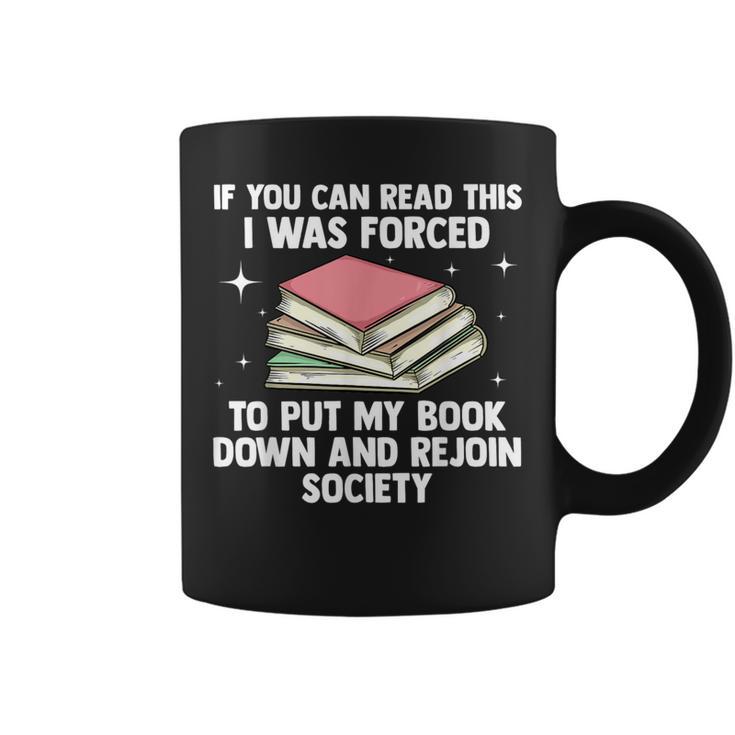 Cool Librarian Art For Men Women Novel Book Nerd Library Graphic Print Coffee Mug
