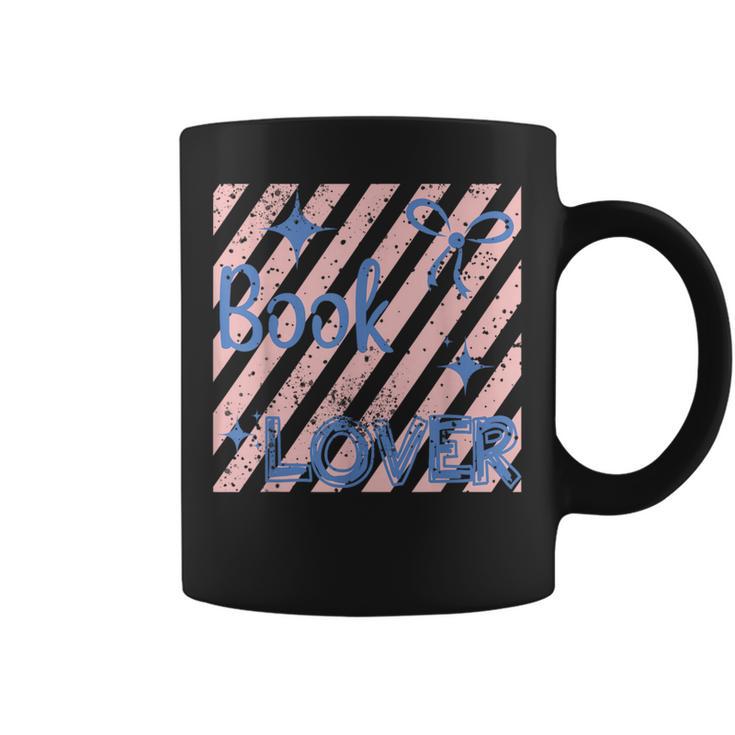 Coquette Bow Book Reading Book Lover Bookish Readers Book Graphic Print Coffee Mug