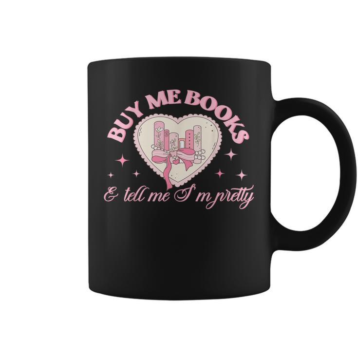 Coquette Reading Book Love Pink Bow Bookish Mom & Daughter Graphic Print Coffee Mug