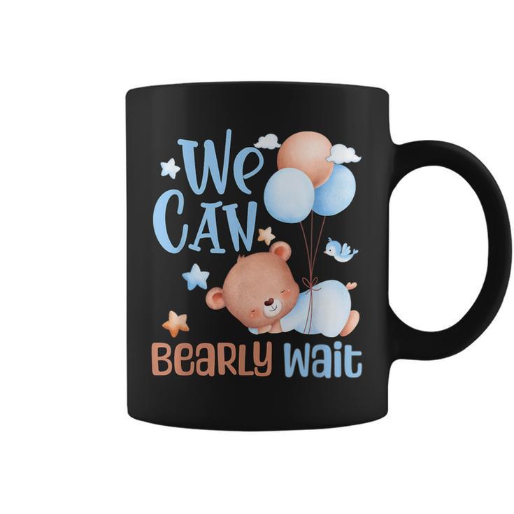 Cute We Can Bearly Wait For Gender Neutral ベビーシャワーパーティー コーヒーマグ