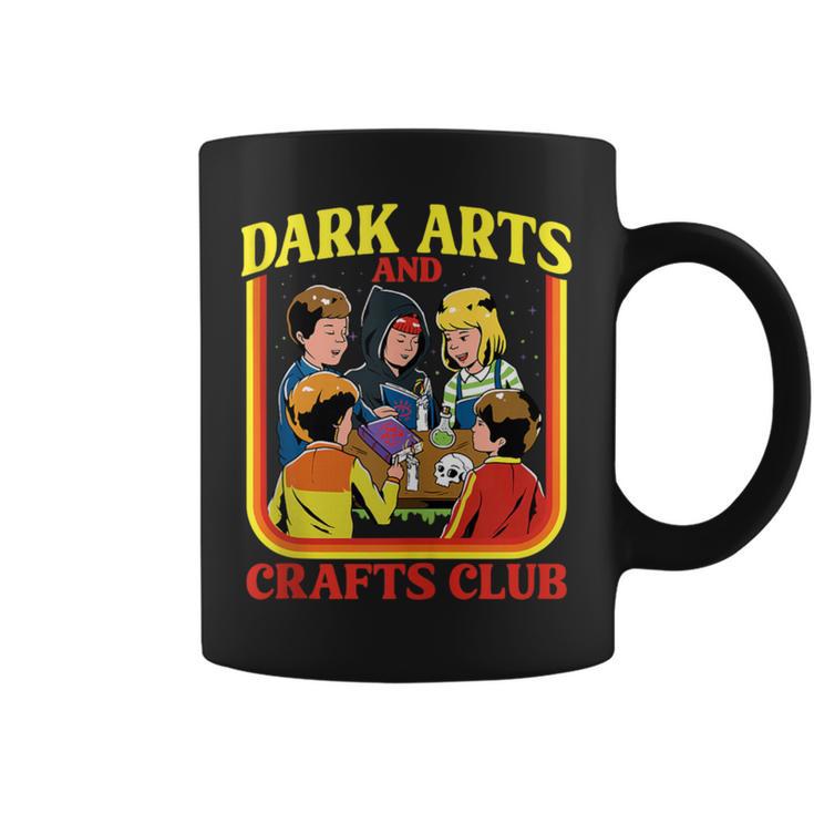 Dark Arts And Crafts Club Retro Witchy Book Cover Graphic Print Coffee Mug