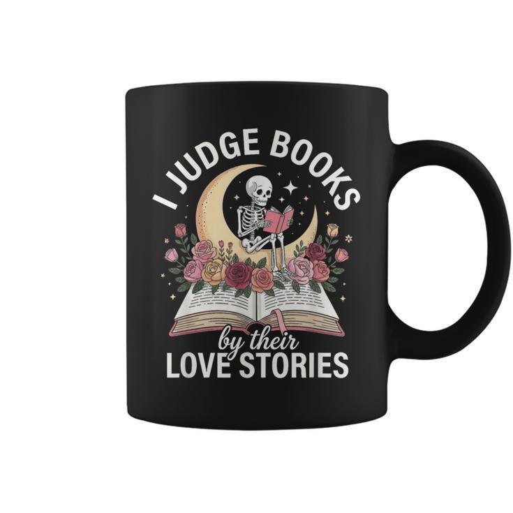 Dark Romance Reader Women Judge Books By Their Love Stories Graphic Print Coffee Mug