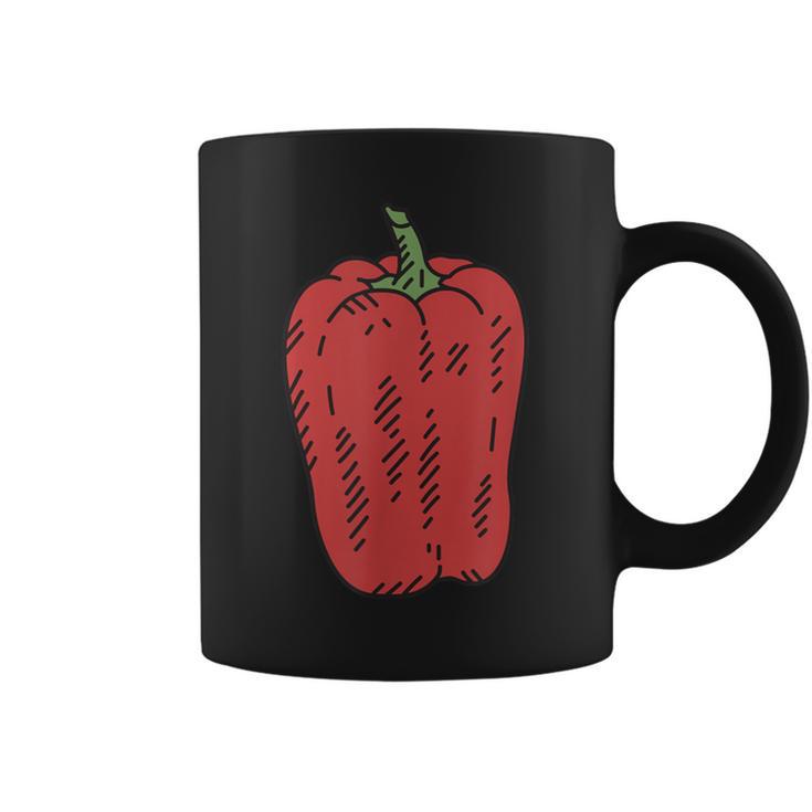 Manga Poivron Rouge Pour Jardiniers Jardiniers Amateurs Tasse
