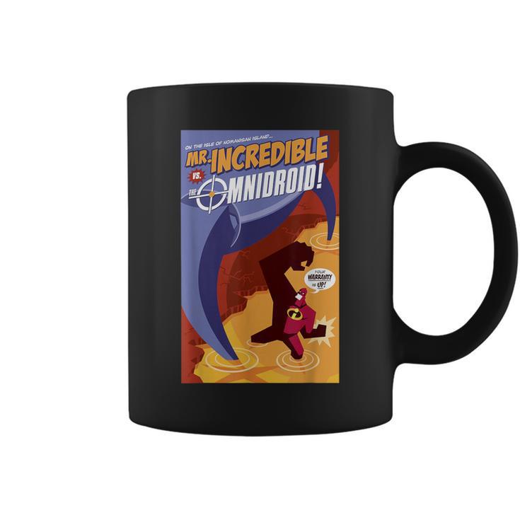 Disney Pixar The Incredibles Omnidroid Comic Book Cover Graphic Print Coffee Mug