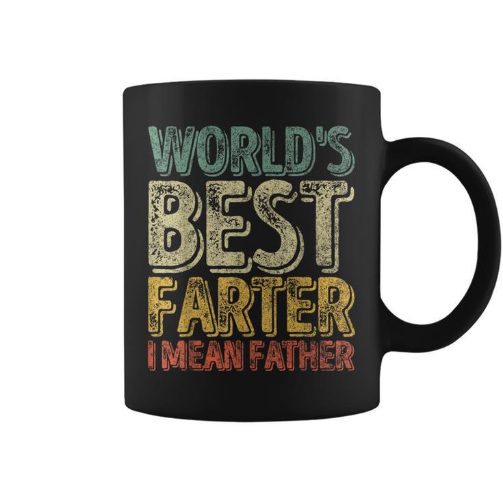 Divertente Festa Del Papà Camicia World Best Farter I Mean Father Tazze