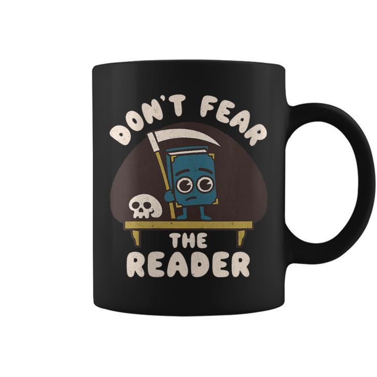 Don't Fear The Reader Kawaii Style Book Cartoon Graphic Print Coffee Mug Don't Fear The Reader Kawaii Style Book Cartoon Graphic Print Coffee Mug