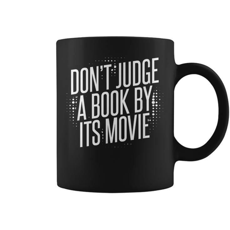 Don't Judge A Book By Its Movie Graphic Print Coffee Mug