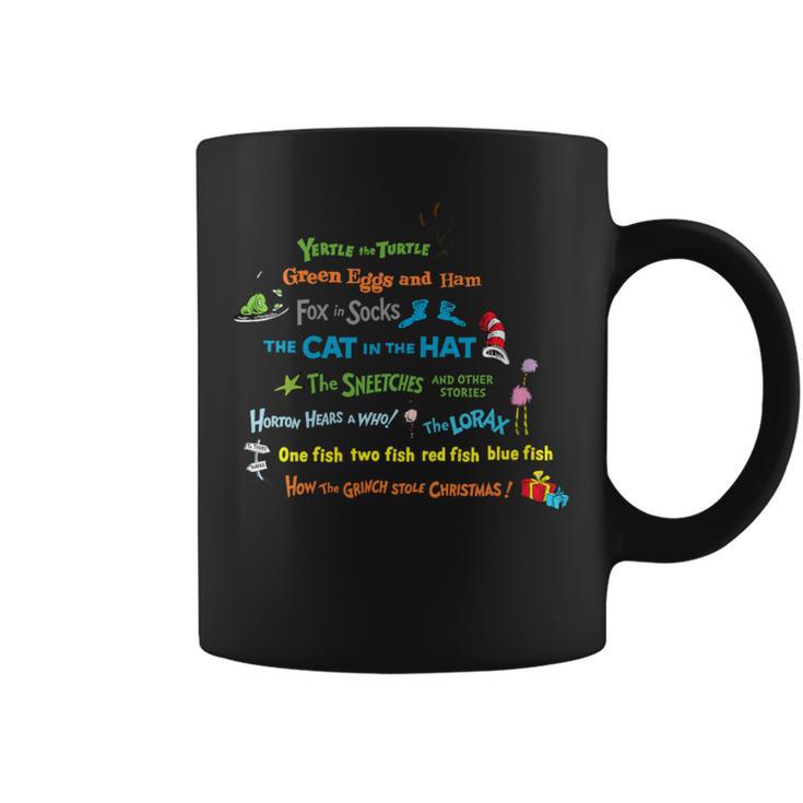 Dr Seuss Book Title Graphic Print Coffee Mug