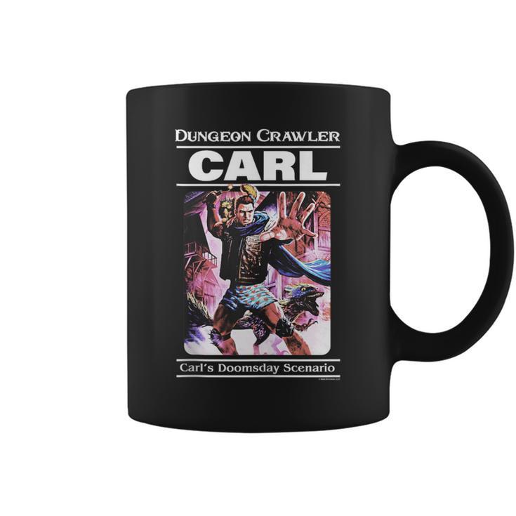 Dungeon Crawler Carl Vintage Paperback Illustration Book Graphic Print Coffee Mug