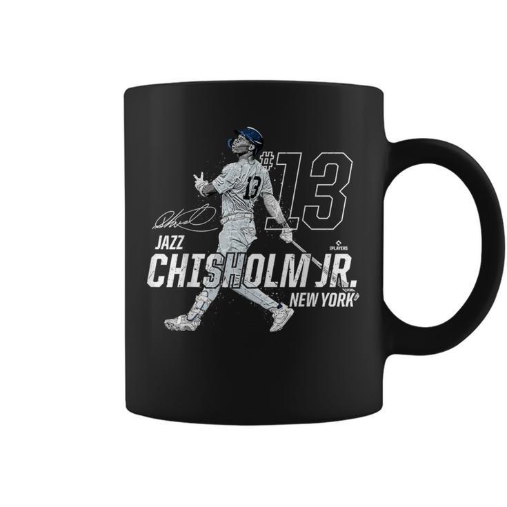 Dynamic Pose Jazz Chisholm Jr New York Baseball Mlbpa コーヒーマグ