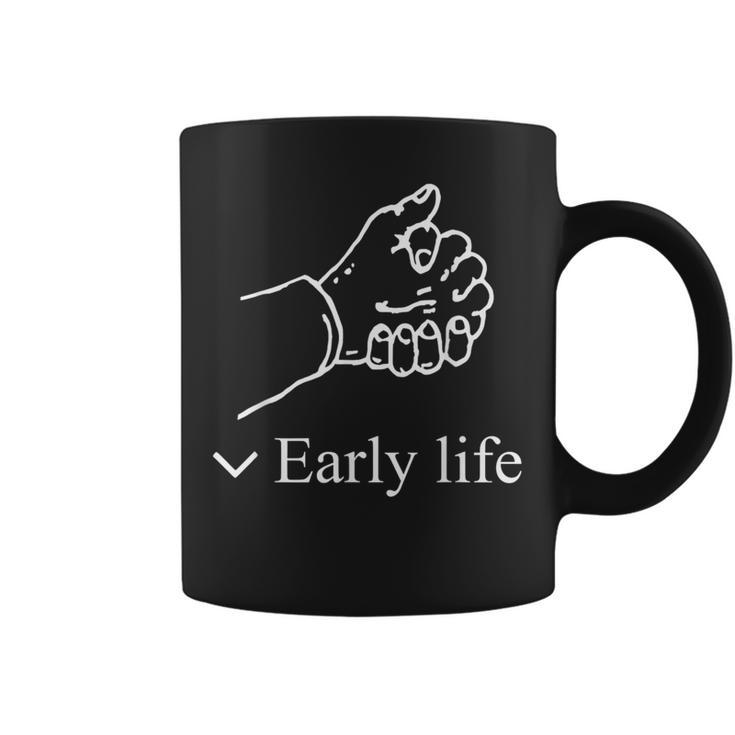 Early Life Hand メンズ レディース コーヒーマグ