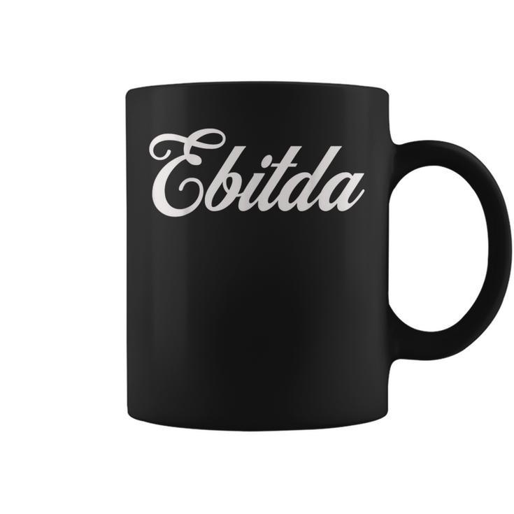 EBITDA Auditor Book Keeper Finance Taxes Accounting Analyst Graphic Print Coffee Mug