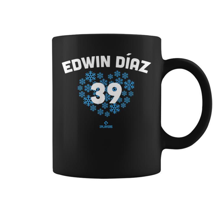 Edwin Diaz Heart New York Baseball Fansalentines コーヒーマグ