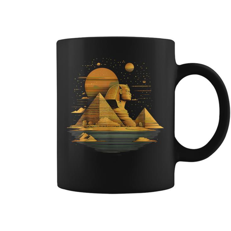 Égypte Ancienne Pyramidephinx De Toutankhamon Mythologie De L'égypte Tasse