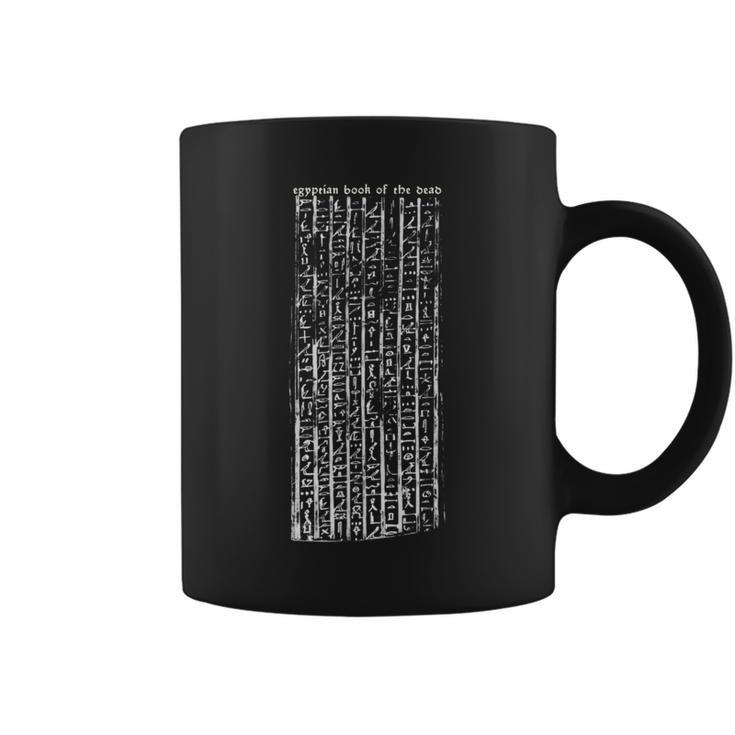 Egyptian Book Of The Dead Funerary Text Ancient Hieroglyphic Graphic Print Coffee Mug