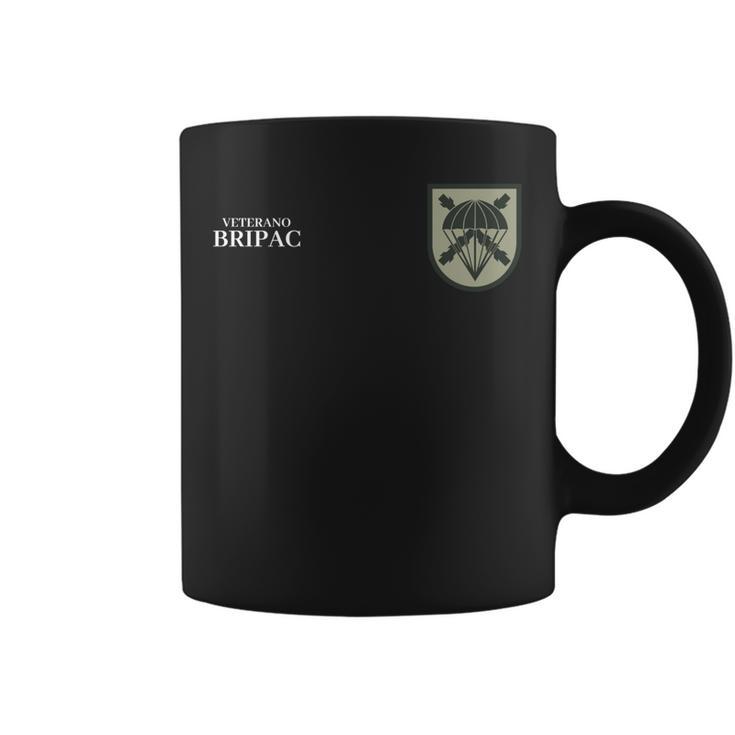 Emblema Bripaceterano Ejército Español Paracaidista Manga Larga Taza de café