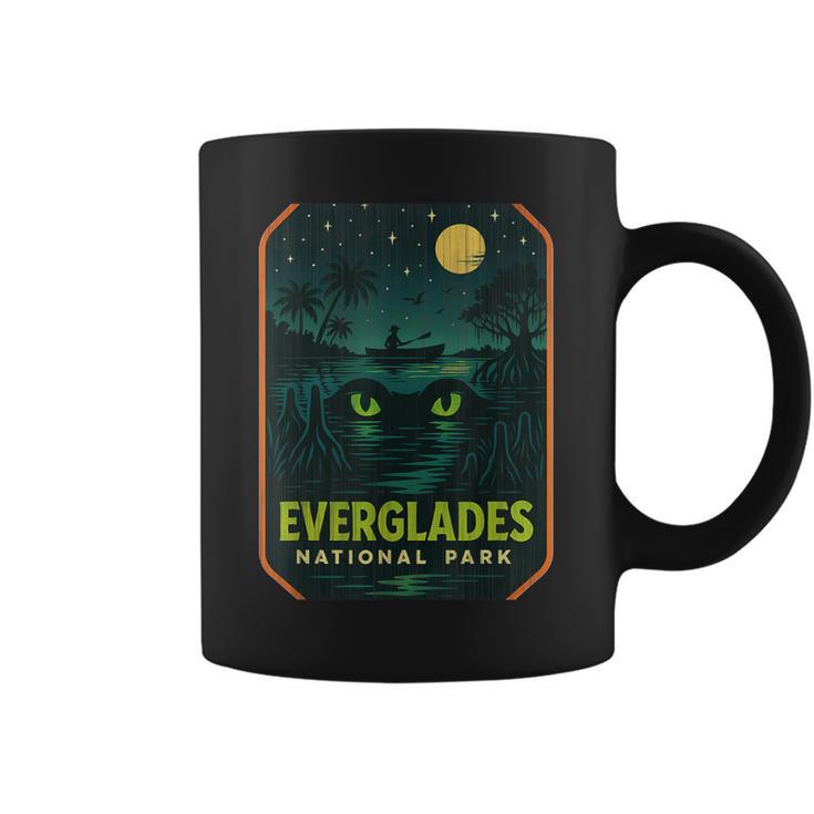 Everglades ナイトパドルシャツ 月光カヌー マングローブ コーヒーマグ