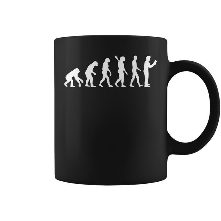 Evolution Reading Graphic Print Coffee Mug
