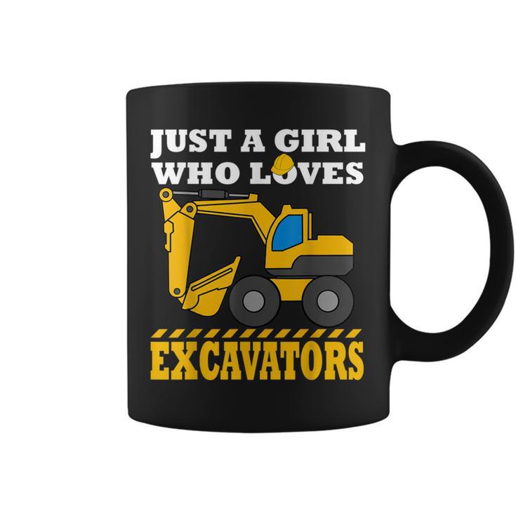 Excavadora Regalo Chicas Construcción Regalos Taza de café