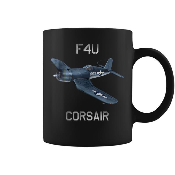 F4u コルセア ヴィンテージ Us Ww2 ウォーバード戦闘機 コーヒーマグ