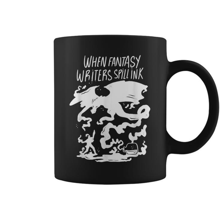 Fairytale & Sagen Book Author Fantasy Inkfleck Dragon Fans Graphic Print Coffee Mug