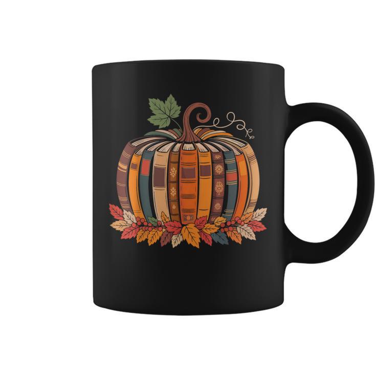 Fall Book Pumpkin Retro Reading Teacher Autumn Books Lover Graphic Print Coffee Mug Fall Book Pumpkin Retro Reading Teacher Autumn Books Lover Graphic Print Coffee Mug