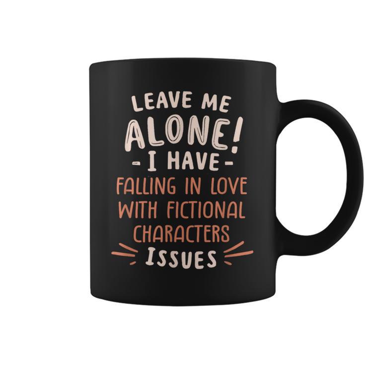 Falling In Love With Fictional Characters Book Movie Lover Graphic Print Coffee Mug