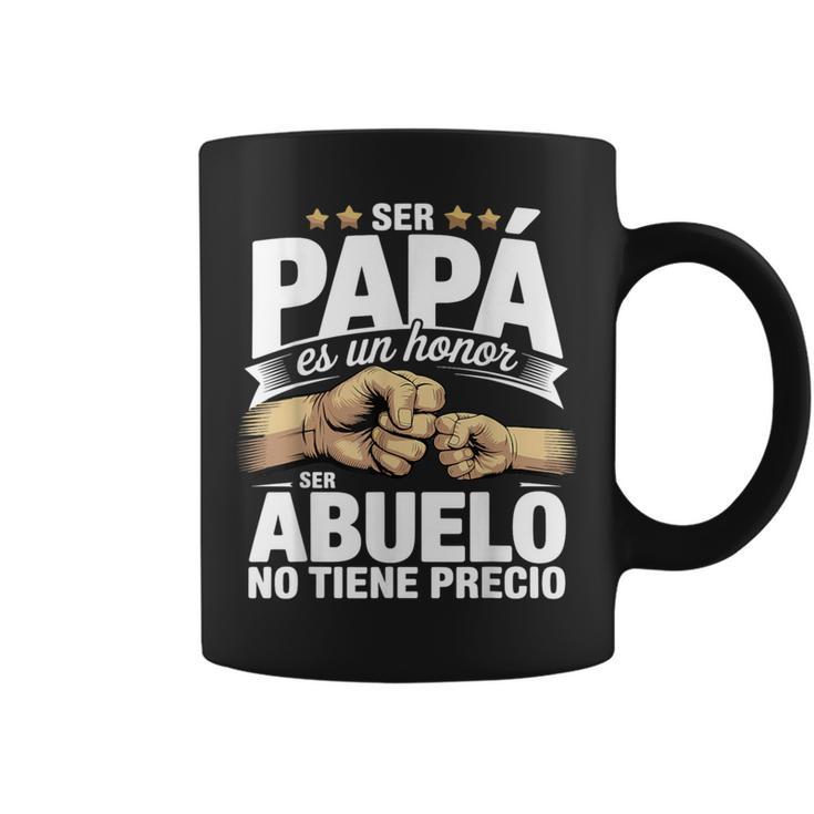 Family & Relationship Words Ser Papa Es Un Honor Ser Abul Coffee Mug