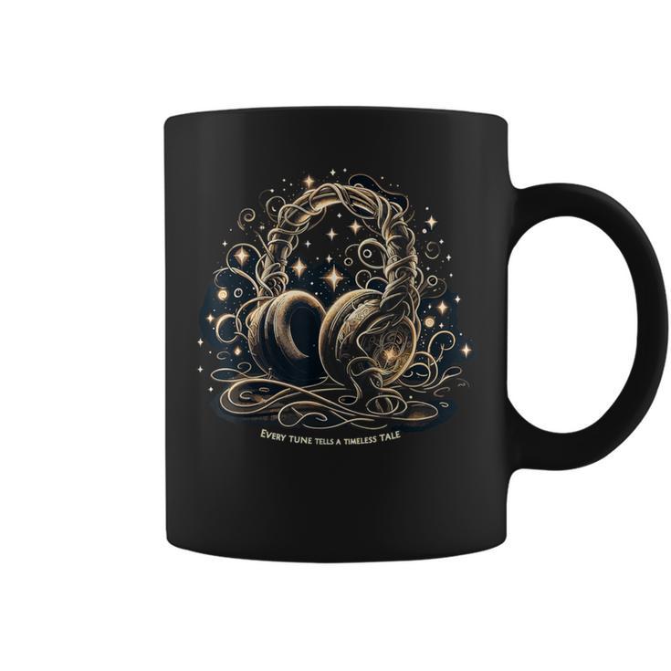 Fantasy Audiobook Voice Acting Book Lover Audiobook Graphic Print Coffee Mug