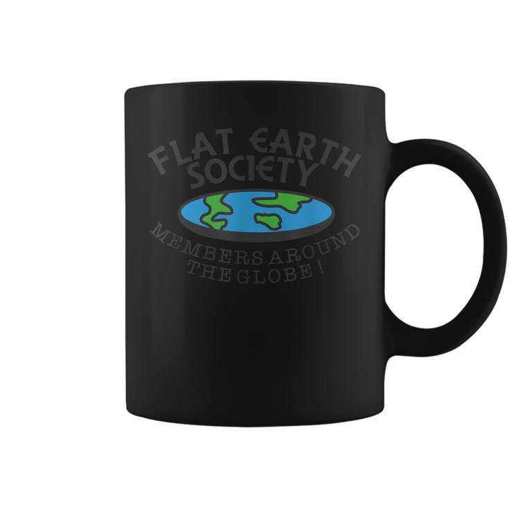 Flat Earthociety Members Around The Globe ジョーク コーヒーマグ
