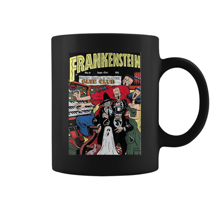 Frankenstein Halloween Horror Vintage Comic Book Retro Graphic Print Coffee Mug Frankenstein Halloween Horror Vintage Comic Book Retro Graphic Print Coffee Mug