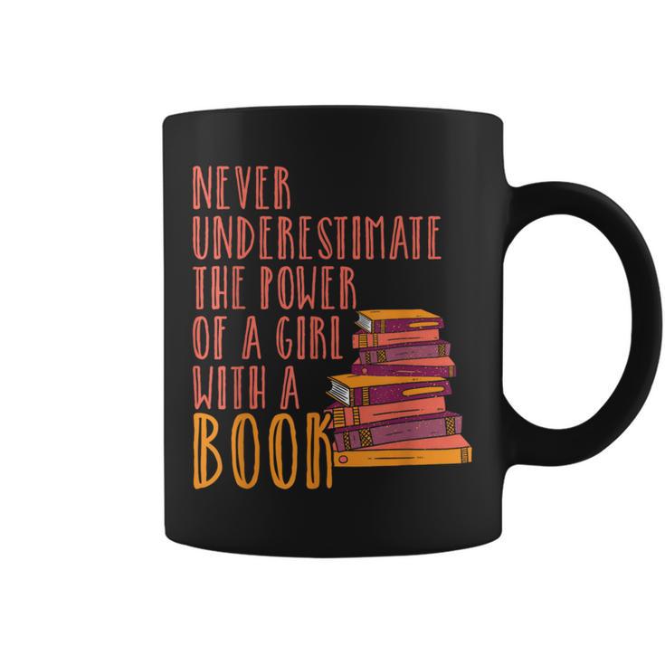 Frauenpower Reading Feminist Books Feminism Graphic Print Coffee Mug